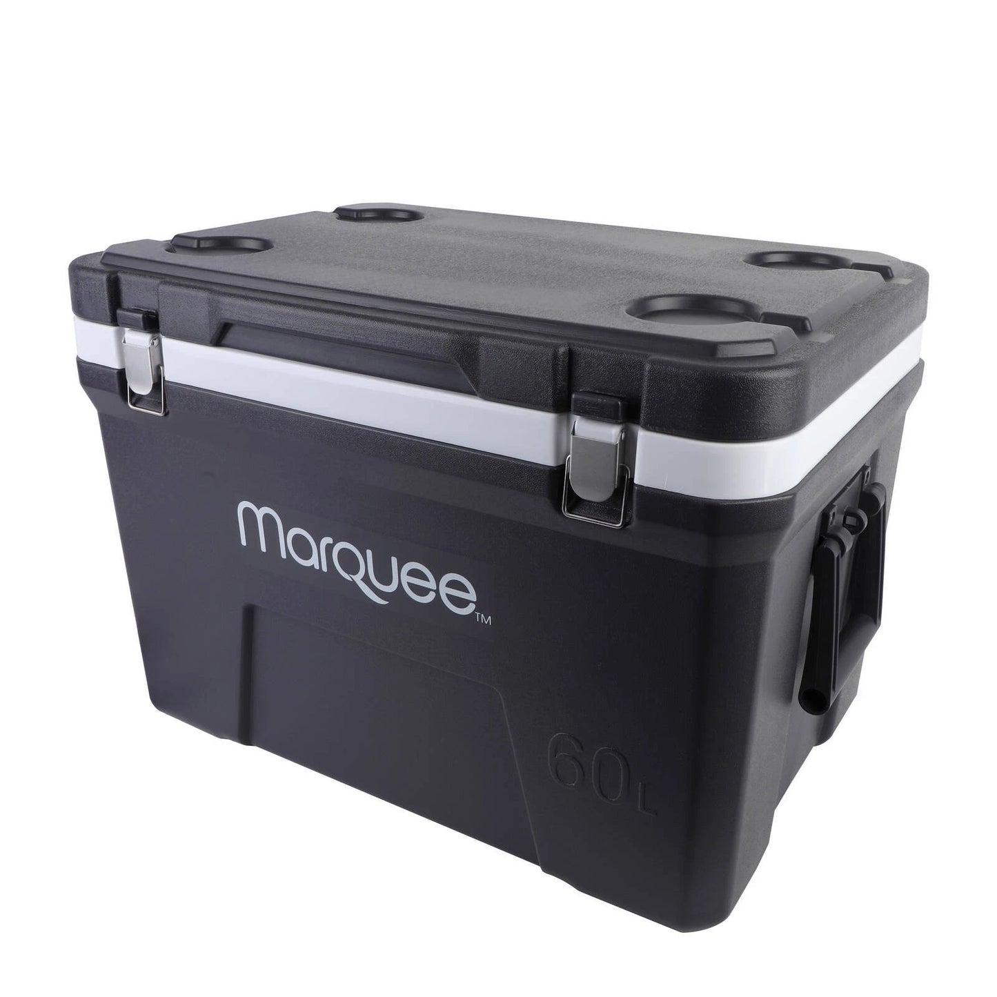 Marquee 60L Insulated Hard Cooler with Superior Insulation & Cup Holders