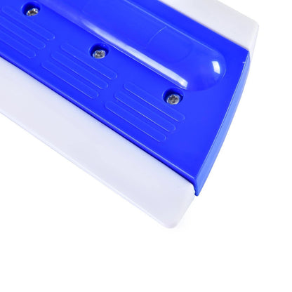 Pillar Dual Side Window Film Applicator, Blue/White, Ergonomic Handle, Soft Polypropylene Blades