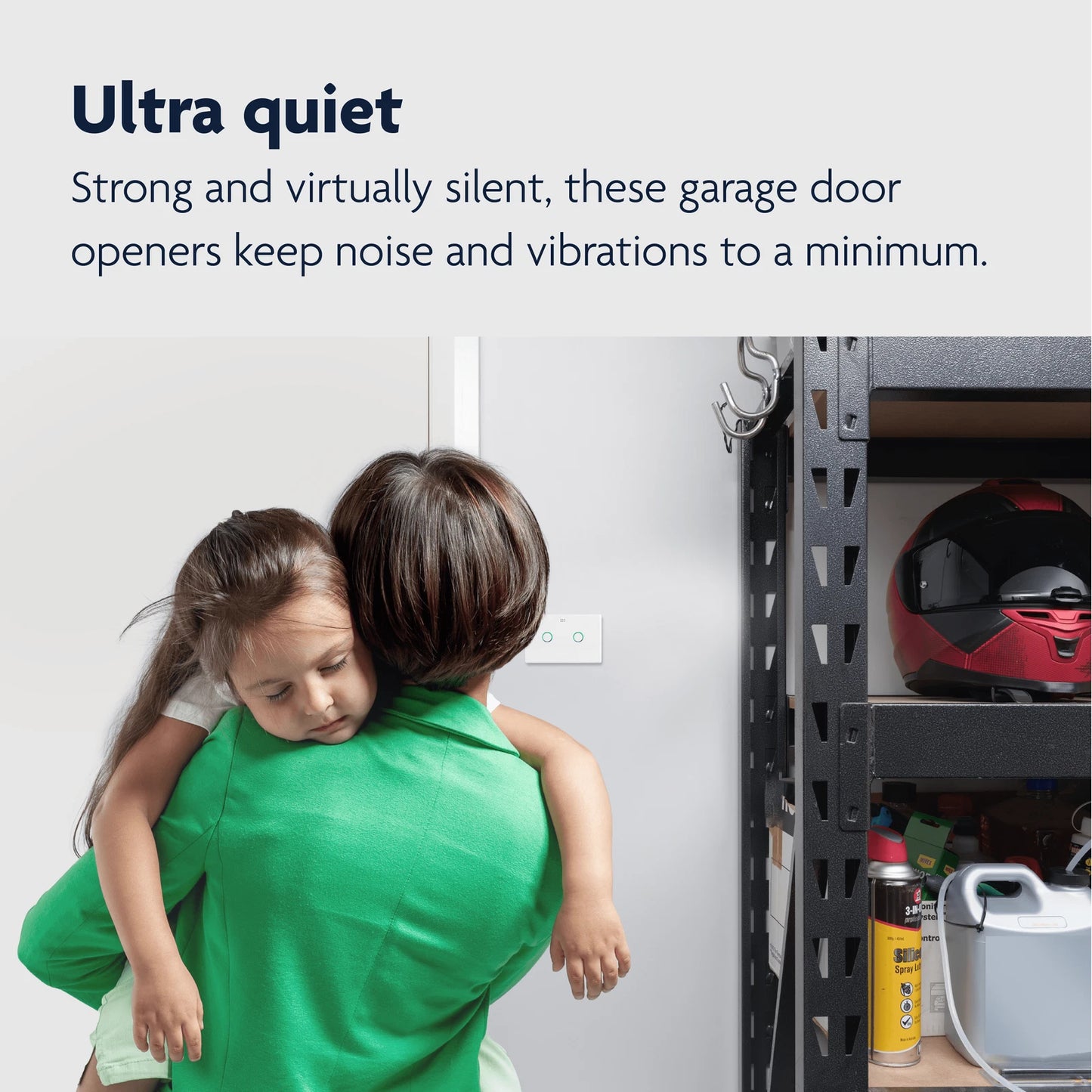 Chamberlain SectionalLift Garage Door Opener, Smart Home Compatible, Easy DIY Install