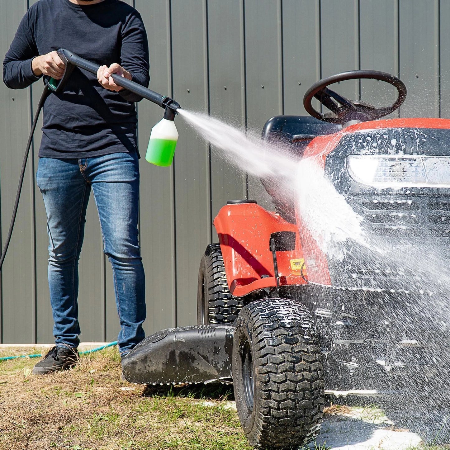 Gerni 7000 2175PSI 2300W High Pressure Washer with Foam Sprayer & Patio Cleaner