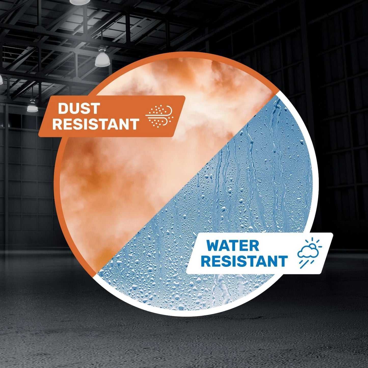 Dynabreeze 400mm IP65 Smart Outdoor Pedestal Fan, 12 Speeds, Wi-Fi Control, 40W Motor