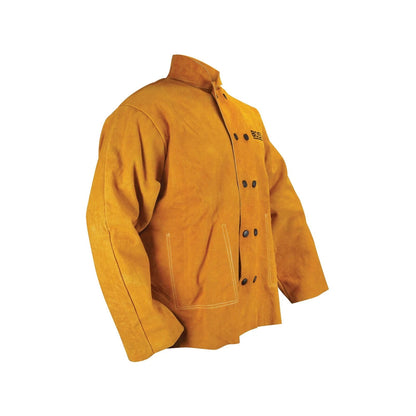 Bossweld Large Leather Welders Jacket with Kevlar Stitching and Internal Pocket