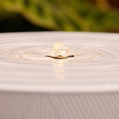 Tuscan Path 65cm White Olivia Water Feature with LED Lighting & Easy Installation