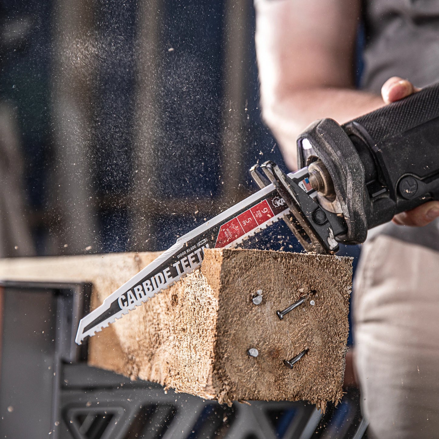 Kango 12" Carbide Teeth Wood Reciprocating Blade, 5 TPI, Durable & Versatile