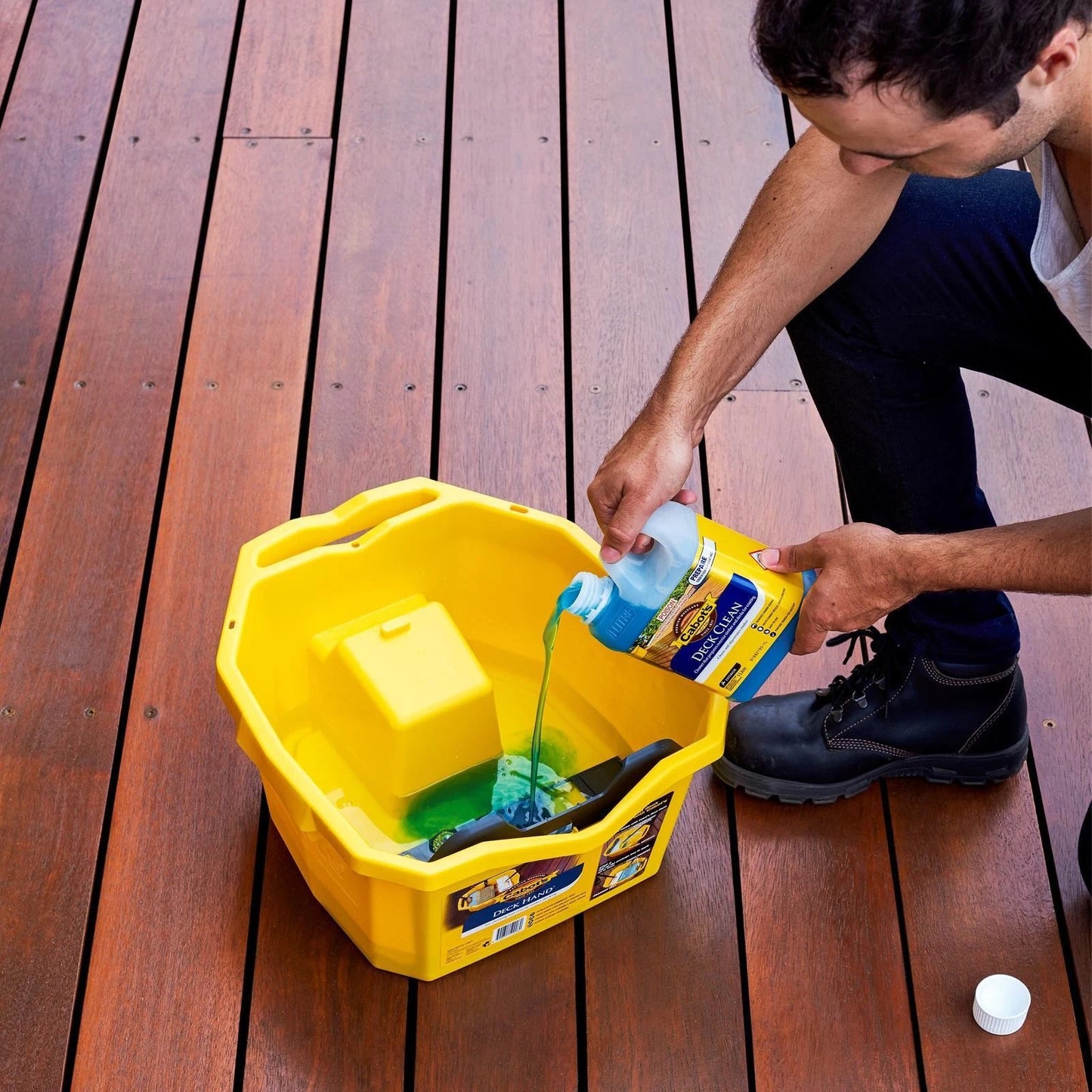 Cabot's Deck Clean 1L - Water-Based Timber Cleaner for Decks & Outdoor Surfaces