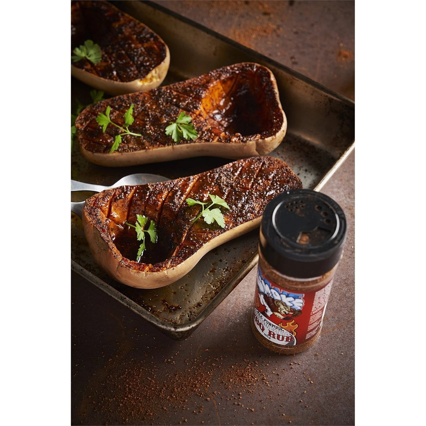 Blue Smoke Texas BBQ Rub 165g - Authentic American-Style, Gluten Free, Made in Australia