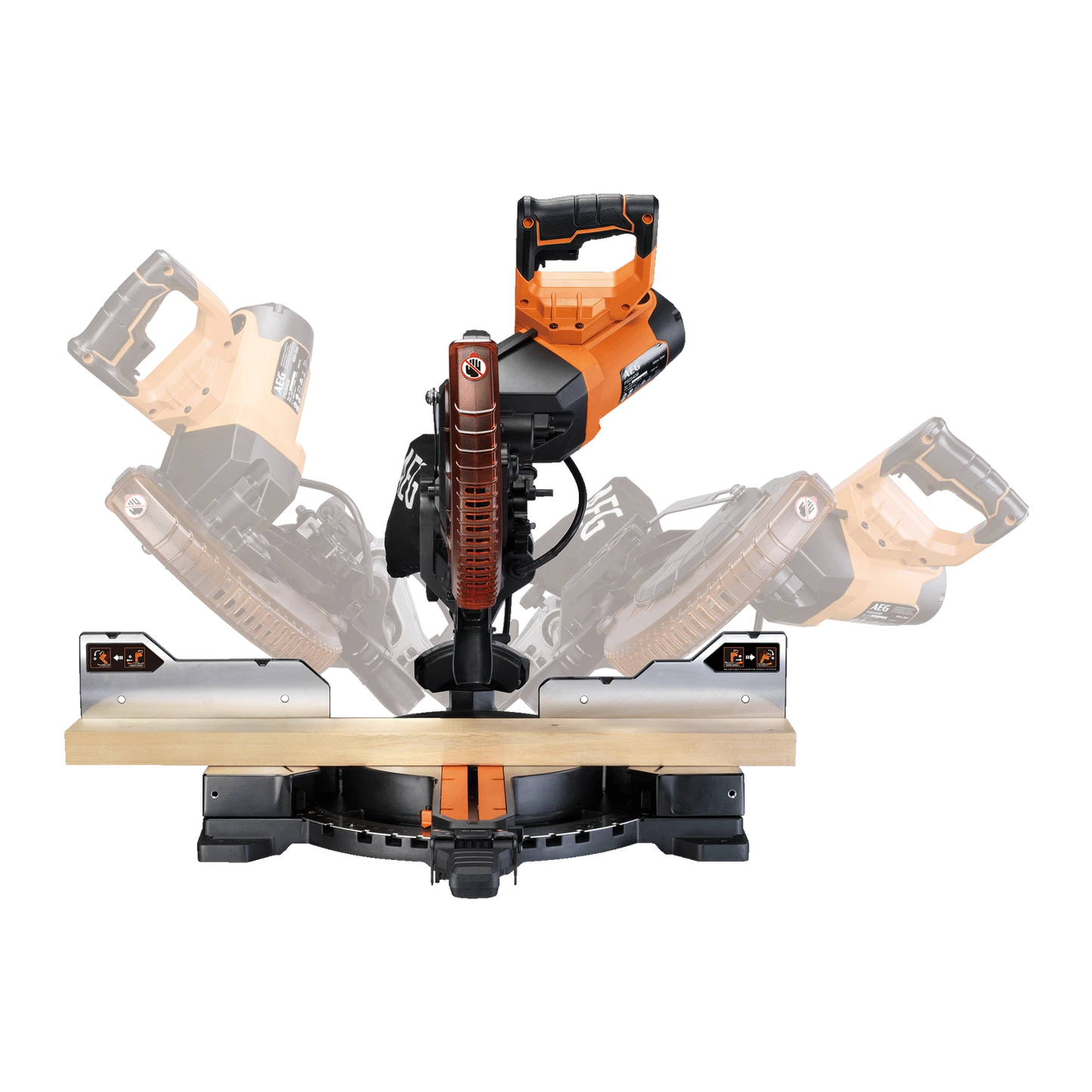 AEG 1800W Dual Bevel Slide Compound Mitre Saw with 70° Mitre Capacity & LED Light