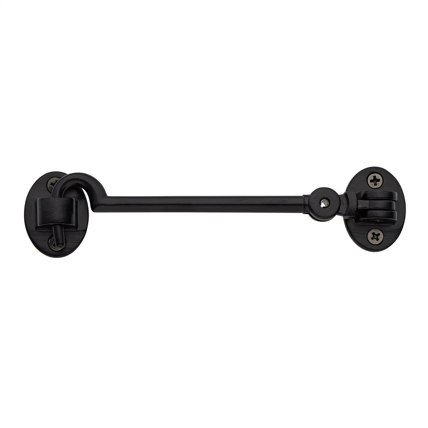 Delf Architectural 150mm Matte Black Cabin Hook - Stylish Finish, 7-Year Guarantee