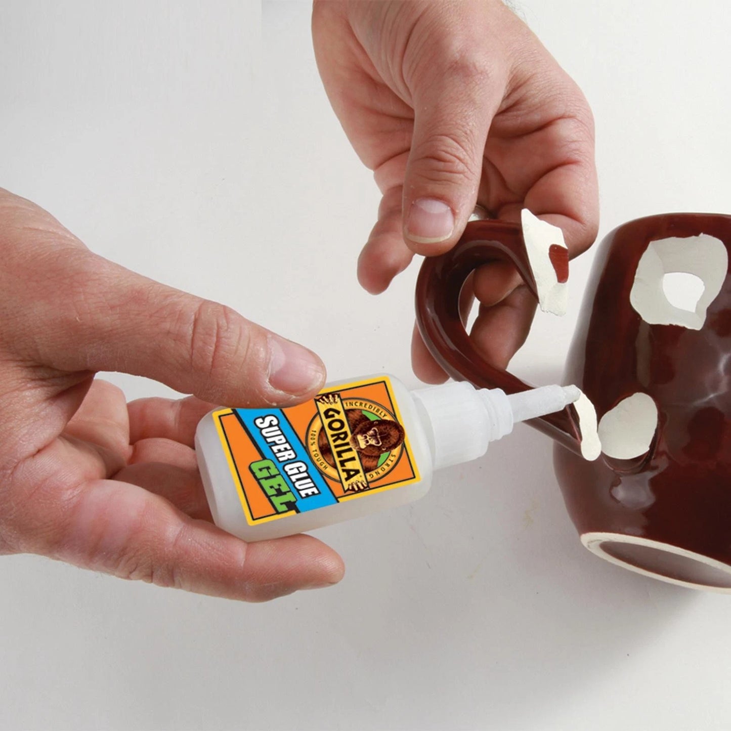 Gorilla 20g Super Glue Gel, Fast-Drying, Impact-Resistant, Versatile Bonding