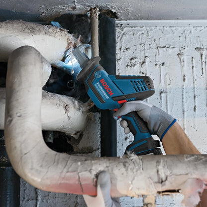 Bosch 18V Professional Sabre Saw - Compact, Variable Speed, Low Vibration, Skin Only