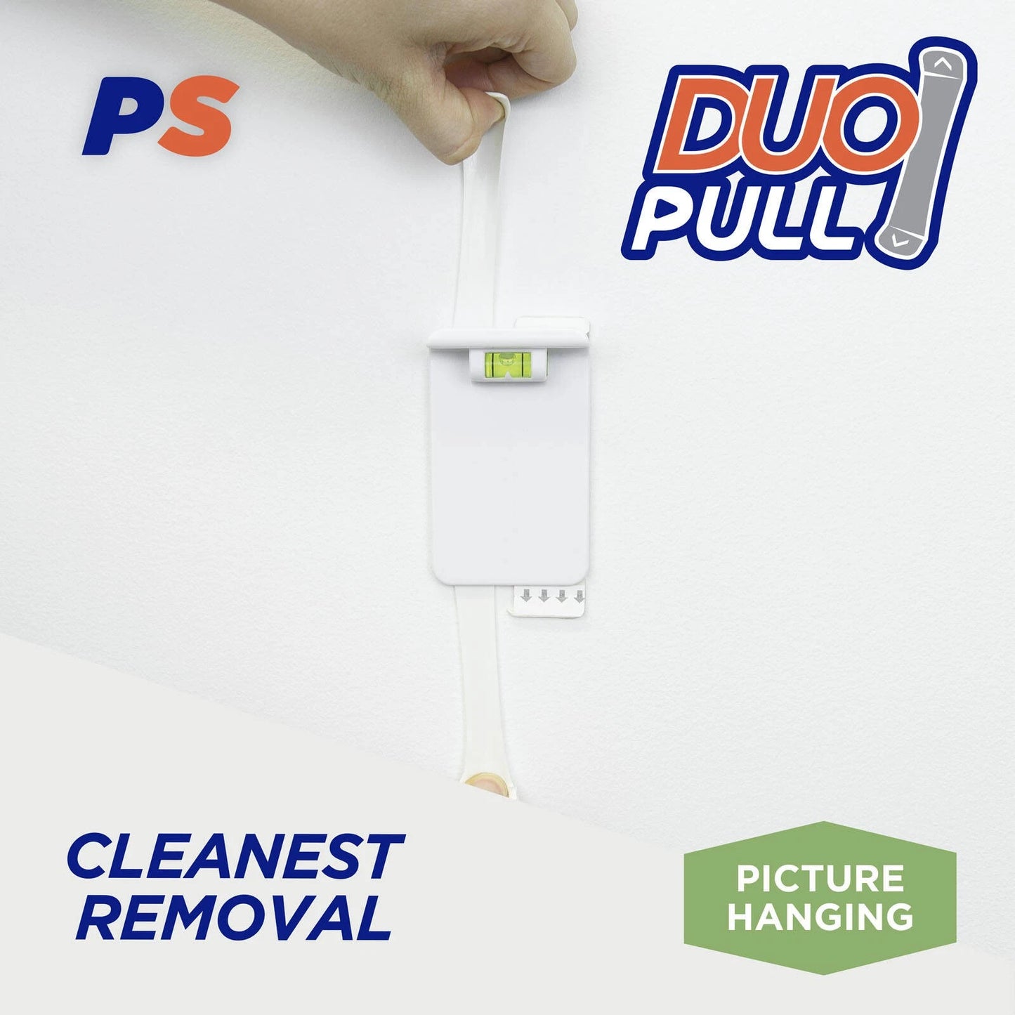 Permastik Extra Large Canvas Hangers 2 Pack, Self-Adhesive, Holds 3.5kg, No Drilling Required