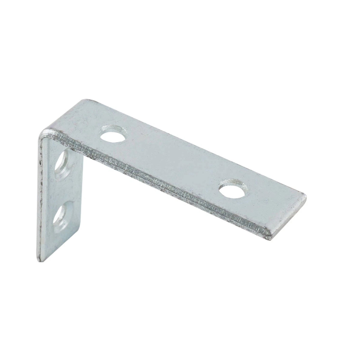 Carinya Heavy-Duty Zinc Plated Angle Bracket 75x50mm for Indoor & Outdoor Use