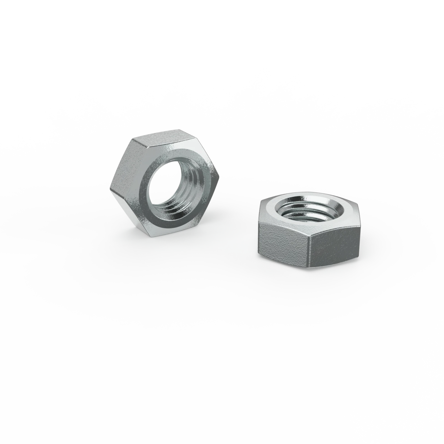 ZENITH M8 Zinc Plated Hex Nuts, Hexagonal Design, Corrosion Resistant, AS 1112 Compliant