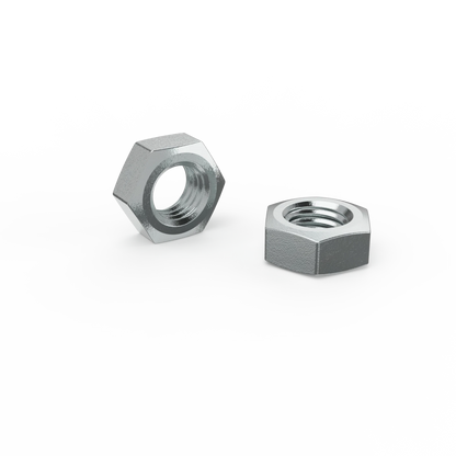 ZENITH M8 Zinc Plated Hex Nuts, Hexagonal Design, Corrosion Resistant, AS 1112 Compliant