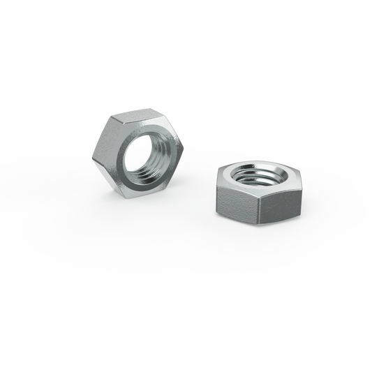 ZENITH M8 Zinc Plated Hex Nuts, Hexagonal Design, Corrosion Resistant, AS 1112 Compliant