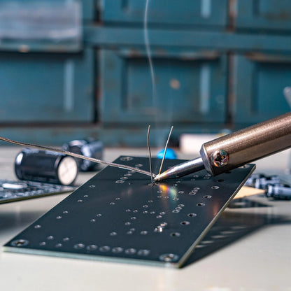 Ozito 80W Soldering Iron, Fast Heat-Up, Interchangeable Tips, Metal Stand Included