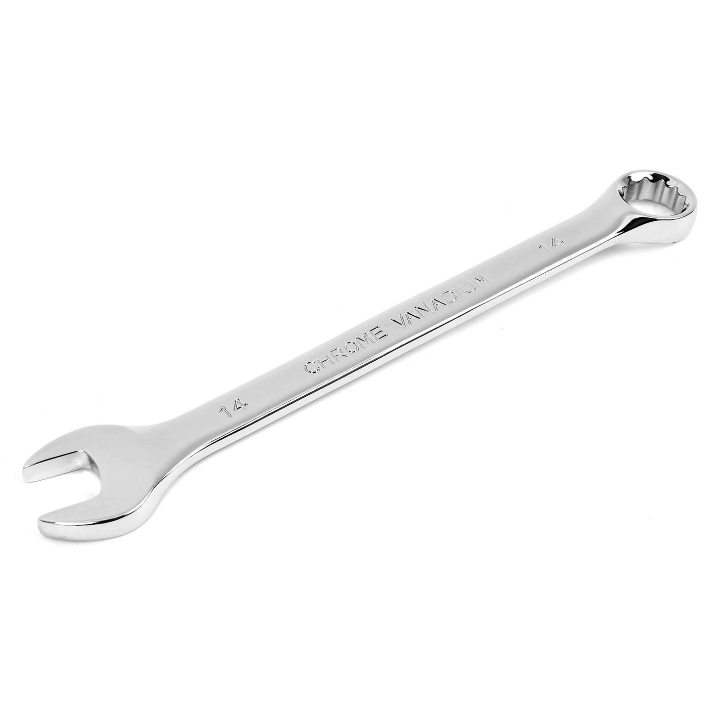 Trojan 14mm Combination Spanner, Chrome Vanadium, 12 Point Ring, Lifetime Warranty