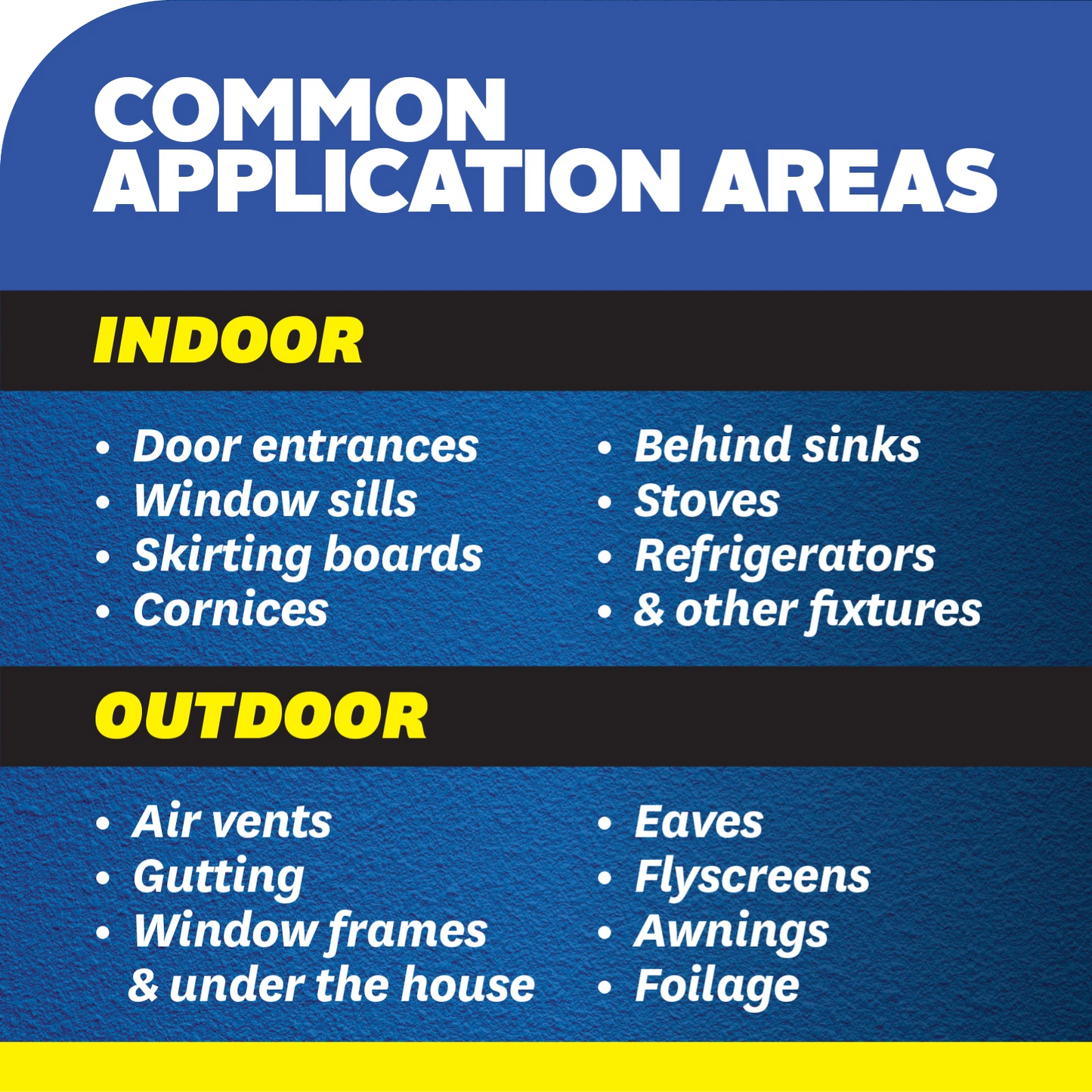 Yates 750ml Home Pest Control Spray - Long-Lasting Indoor/Outdoor Barrier, Targets Multiple Pests