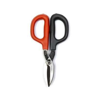 Crescent WISS 178mm Straight Tinner Snips - Hot Drop-Forged Steel, Precision Cutting, Ergonomic Handle