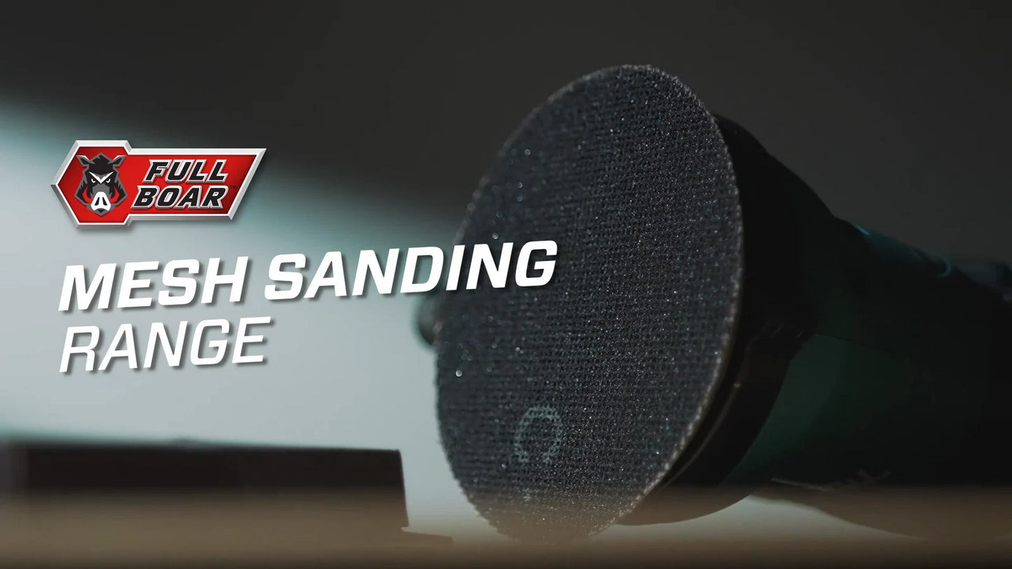 Full Boar 120g Triangular Mesh Sanding Sheets 10 Pack - Washable, Durable, Enhanced Dust Extraction