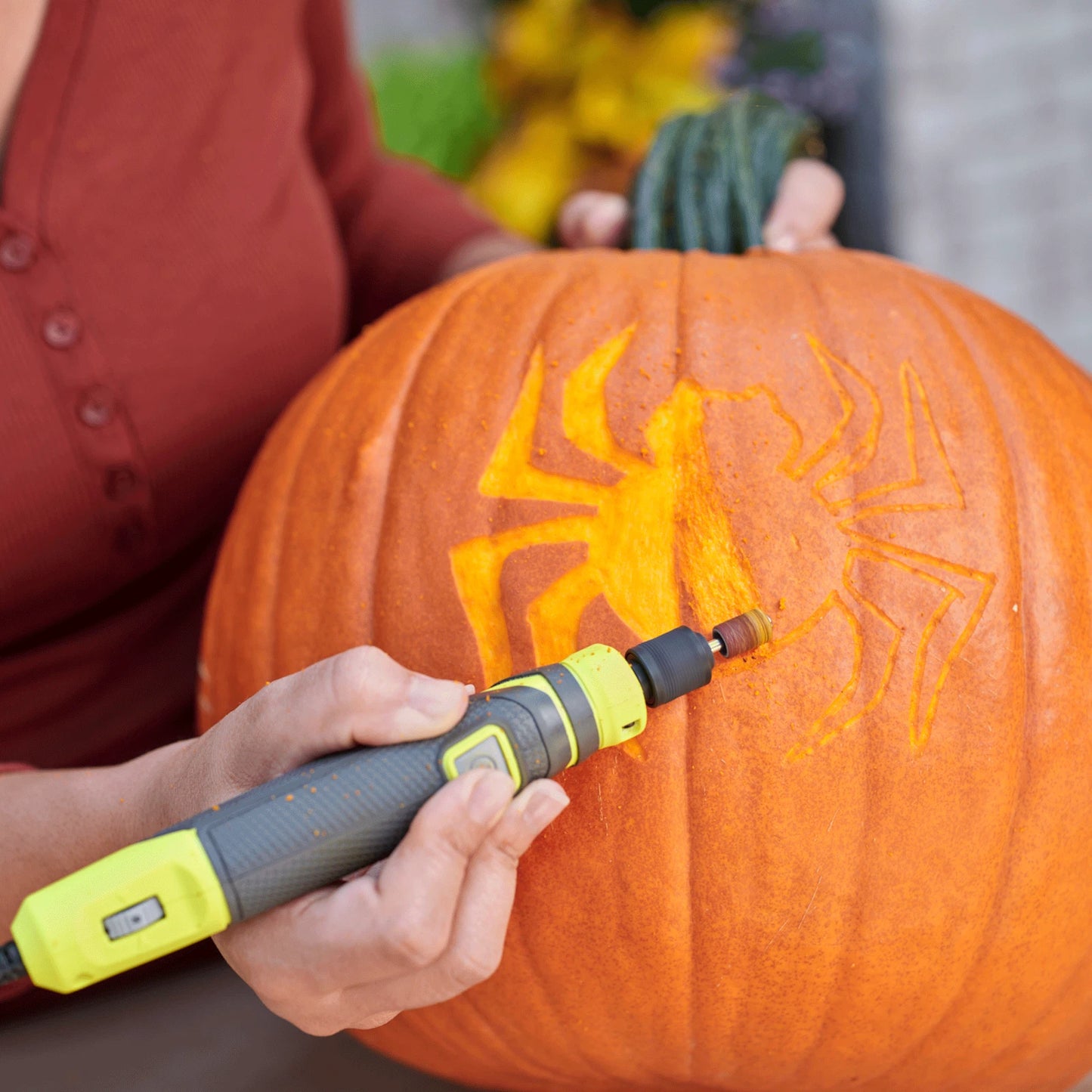 Ryobi 60 Grit Sanding Band 10 Pack - Universal Rotary Tool Accessory for Timber, Metal, Plastic