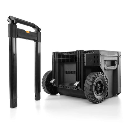 ToughBuilt StackTech Rolling Tool Box, All-Terrain Wheels, IP65 Water Resistant