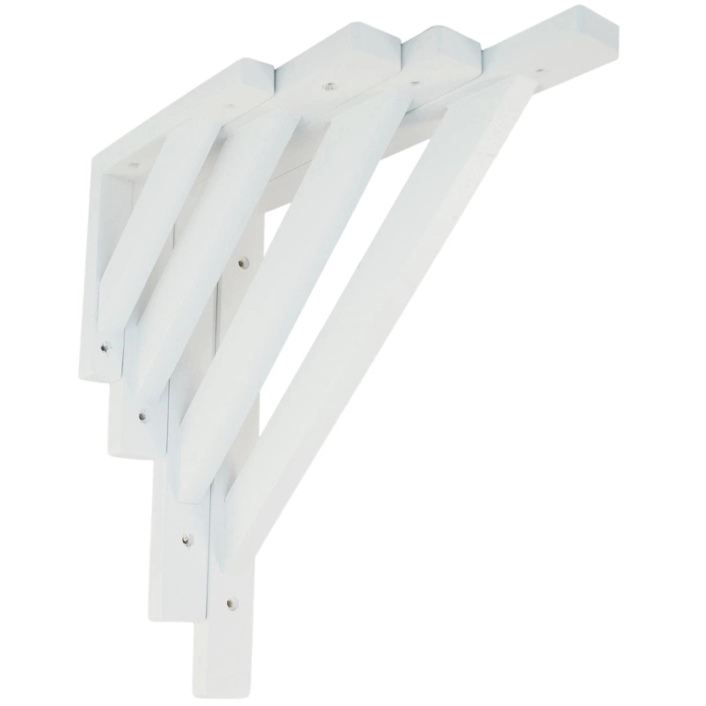 Carinya White Pine Stayed Bracket 130x150mm - Strong Indoor Shelf Support