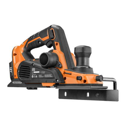 AEG 18V Brushless Planer 82mm - Precision, Adjustable Chamfer, Dual Dust Ejection