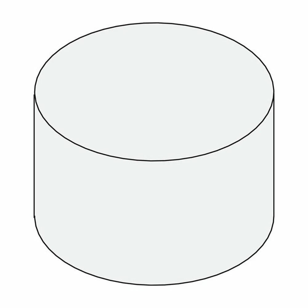 Icon Plastics 80mm PVC Downpipe Plug - Durable, Easy Install, Australian Made