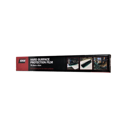 Builders Edge 70.3cm x 61m Hard Surface Protection Film, Liquid Barrier, Anti-Slip, 60 Micron