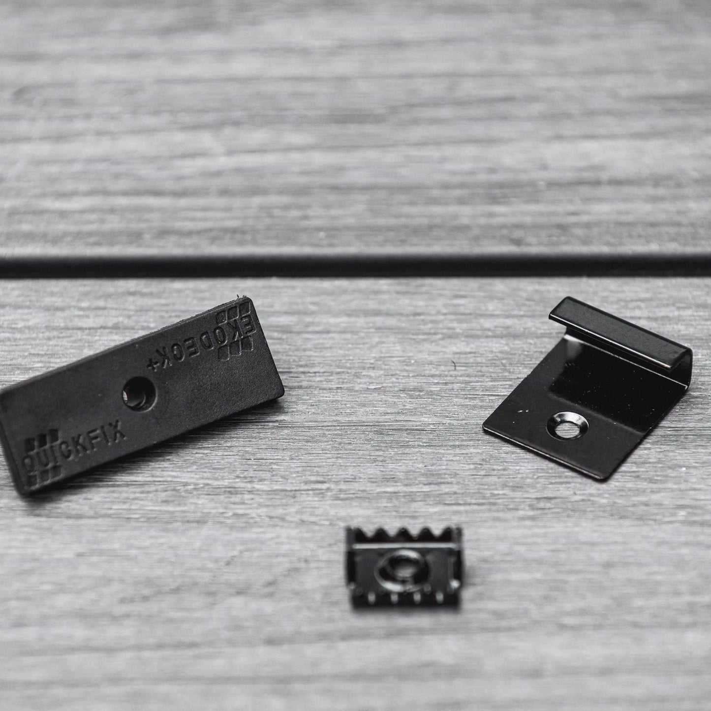 Ekodeck Quickfix 6mm Kit for Metal Joists - 100Lm, Fast Install, Concealed Fixing