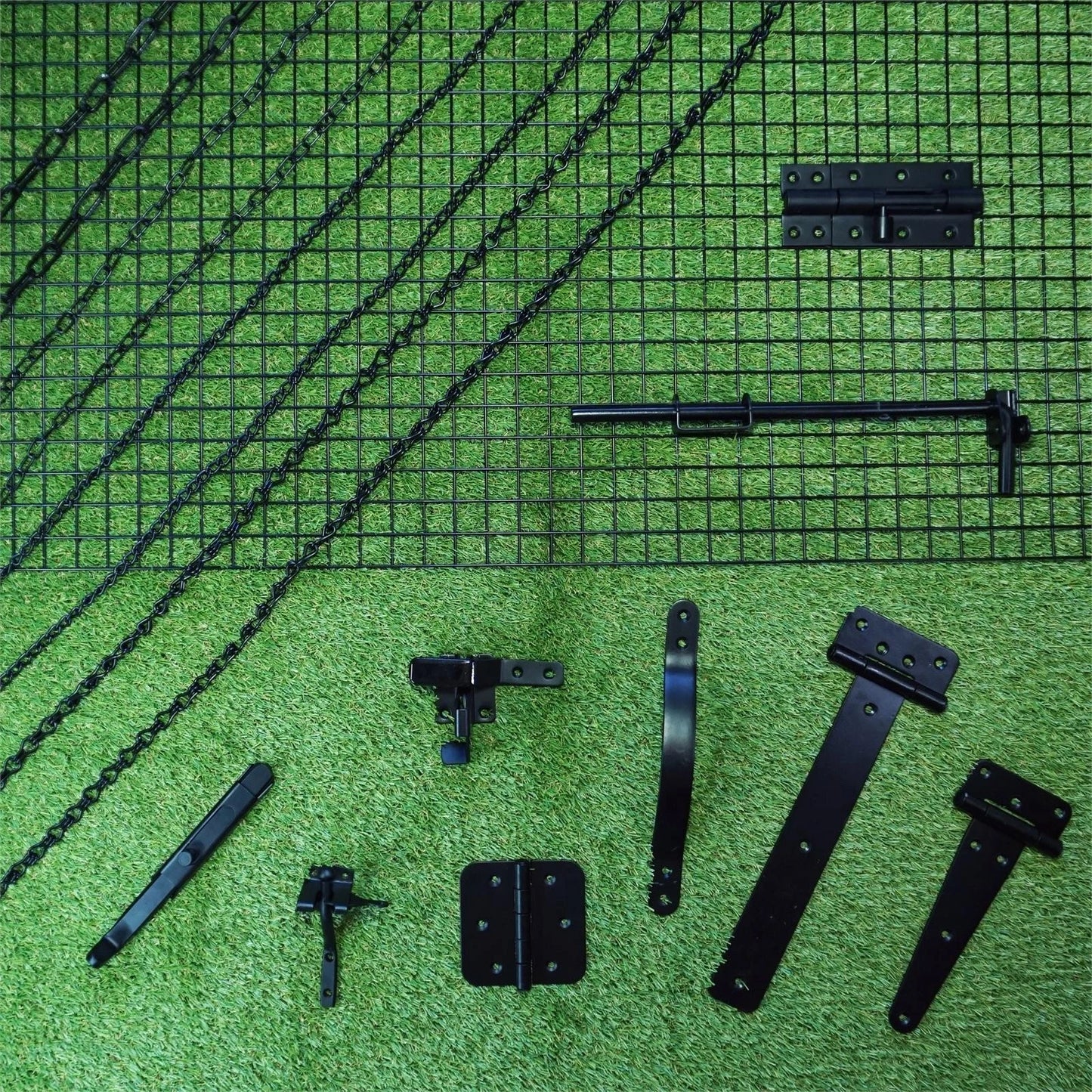 Zenith 200mm Matte Black Slide Bolt - Versatile, Durable, Indoor/Outdoor Use