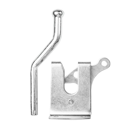 Pinnacle Zinc Plated Gate Latch - Indoor/Outdoor, Padlock Compatible, Corrosion Resistant