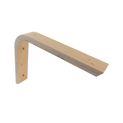 Carinya Plywood Angle Bracket 240x190mm, DIY Customizable, Durable, 20kg Load Capacity