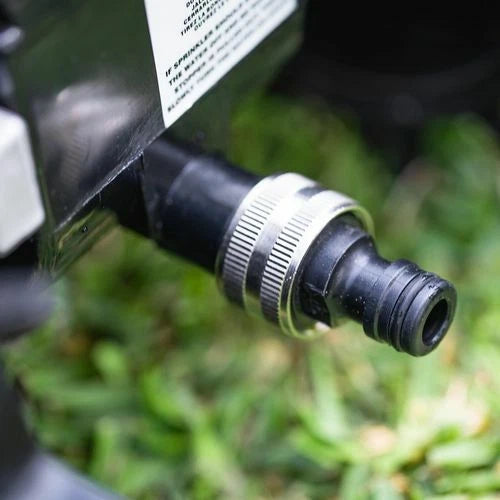 Holman Solid Metal Travelling Sprinkler, Self-Propelled, Covers 1,100m², Durable Cast Iron