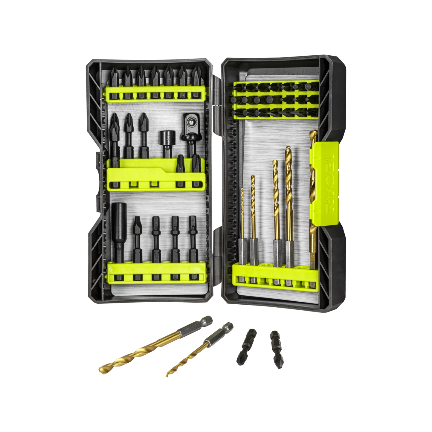 Ryobi 50-Piece Impact Drill & Drive Set with Torsion Zone & Precision-Milled Tip