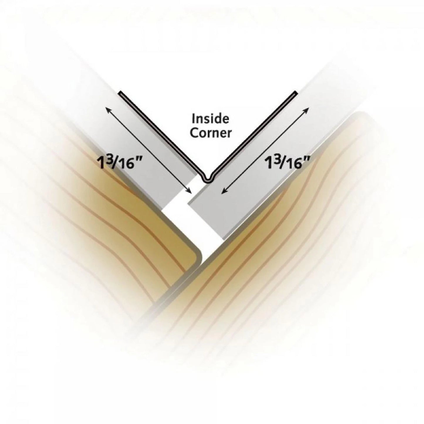 Strait-Flex 30.5m Flexible Corner Bead for Inside/Outside Corners, Made in USA