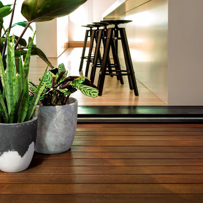 Feast Watson 1L Natural Matt Look Decking Oil - Water-Based, UV Resistant, Fast Drying