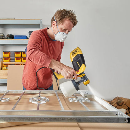 Wagner W350 Wood & Metal Paint Sprayer, 550W, Adjustable Flow, HVLP, 800ml Reservoir