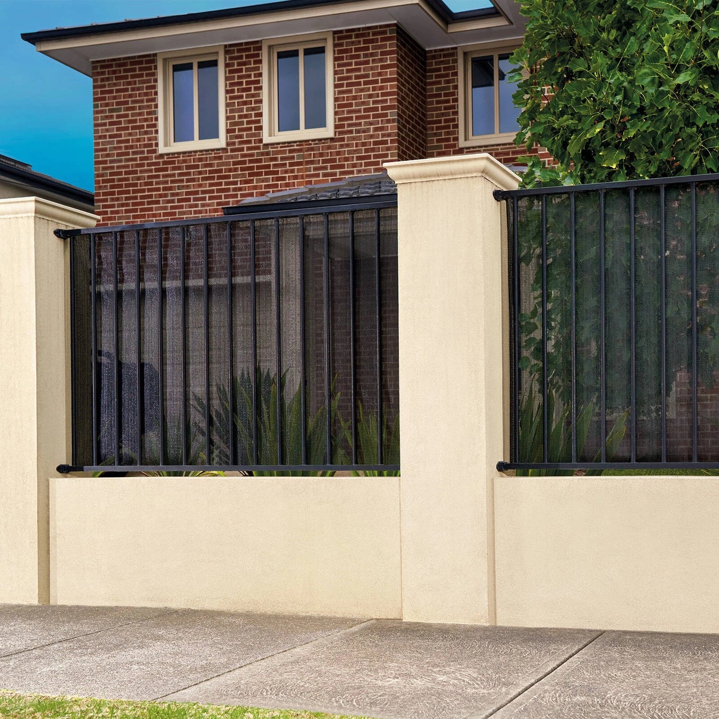 Coolaroo Black 1.83x10m Light Duty Shade Cloth 70% UV Block, Breathable, Durable HDPE