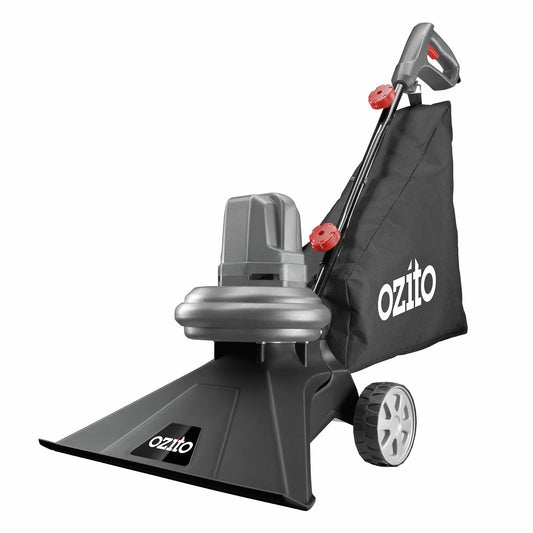 Ozito 1600W Corded Garden Vacuum, 10:1 Mulching, 25L Bag, Lightweight, 529 CFM