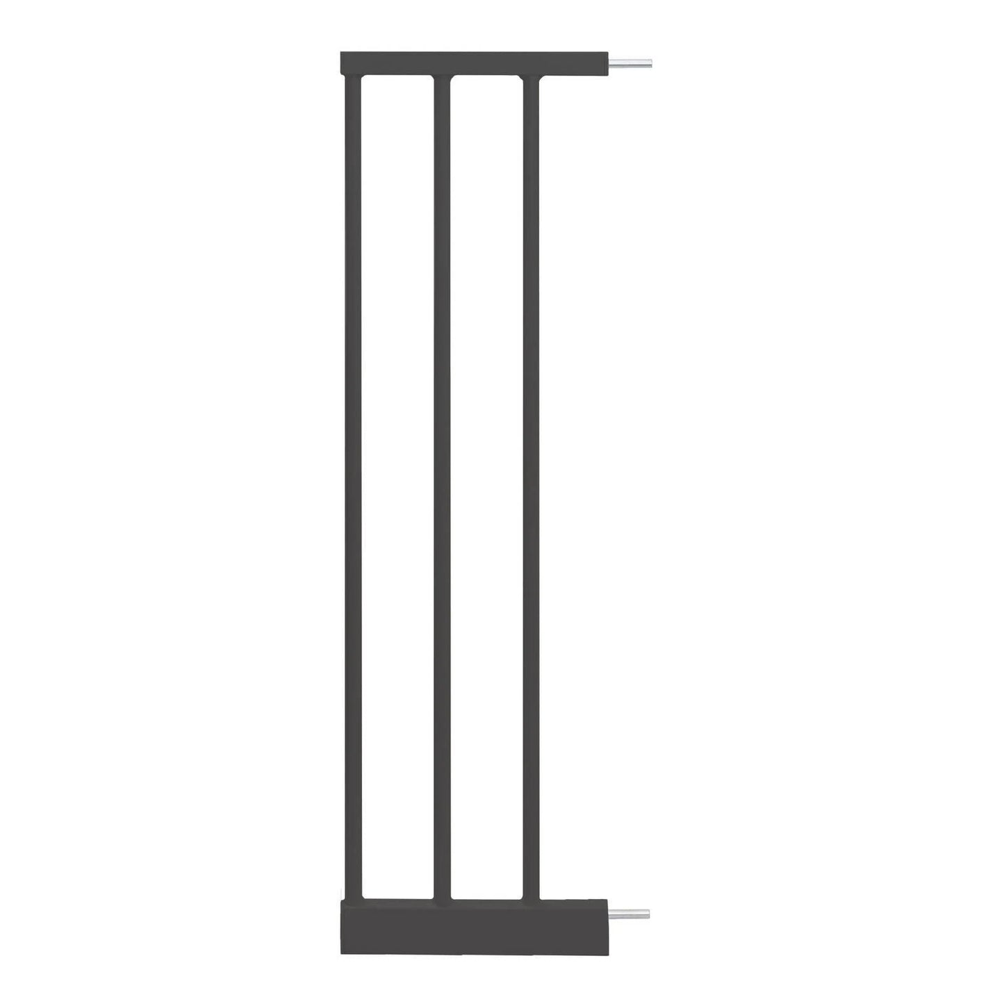 Perma Child Safety 20cm Black Baby Gate Extension, Steel, Pressure Mounted, Compatible with Various Gates