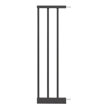 Perma Child Safety 20cm Black Baby Gate Extension, Steel, Pressure Mounted, Compatible with Various Gates