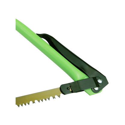 Saxon Bow Saw 530mm - Carbon Steel Blade, 100mm Cutting Capacity, Rust-Resistant Frame