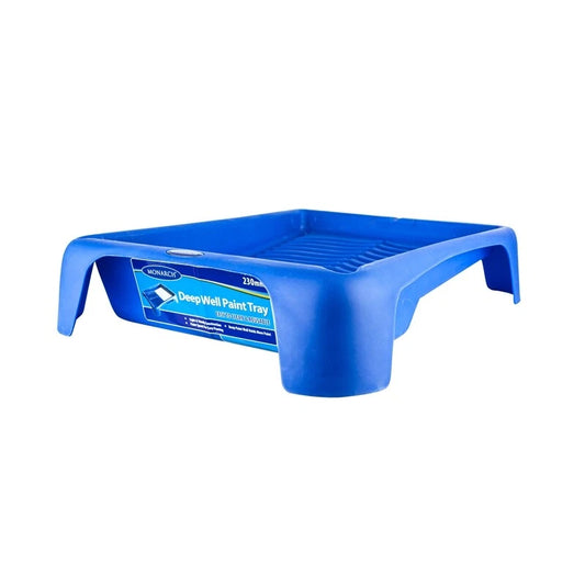 Monarch 230mm Deep Well Paint Tray, Lightweight, Durable, Easy Clean, Blue
