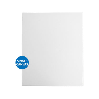 Boyle 50x60cm Thin Edge Stretched Canvas, 100% Cotton, Triple Primed, Pinewood Frame