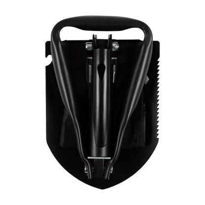 Trojan Folding Camping Shovel with Carry Bag, All Steel, Multi-Functional Blade, Compact Design