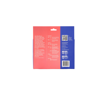 Monarch Ultra Microfibre Mini Roller 5 Pcs - 160/4mm Nap, Lint-Free, Smooth Finish