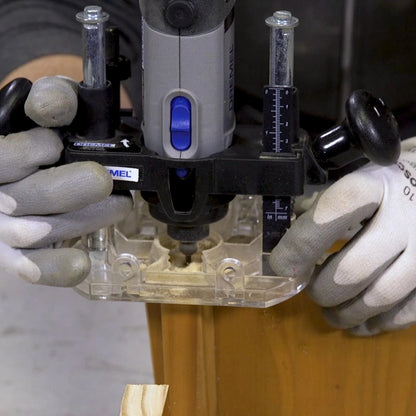 Dremel Plunge Router Attachment 335 - Versatile, Precise Control, Easy Setup