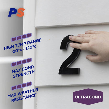 Permastik Ultra Bond 20m x 12mm Mounting Tape - High Load, Weather Resistant, Indoor/Outdoor